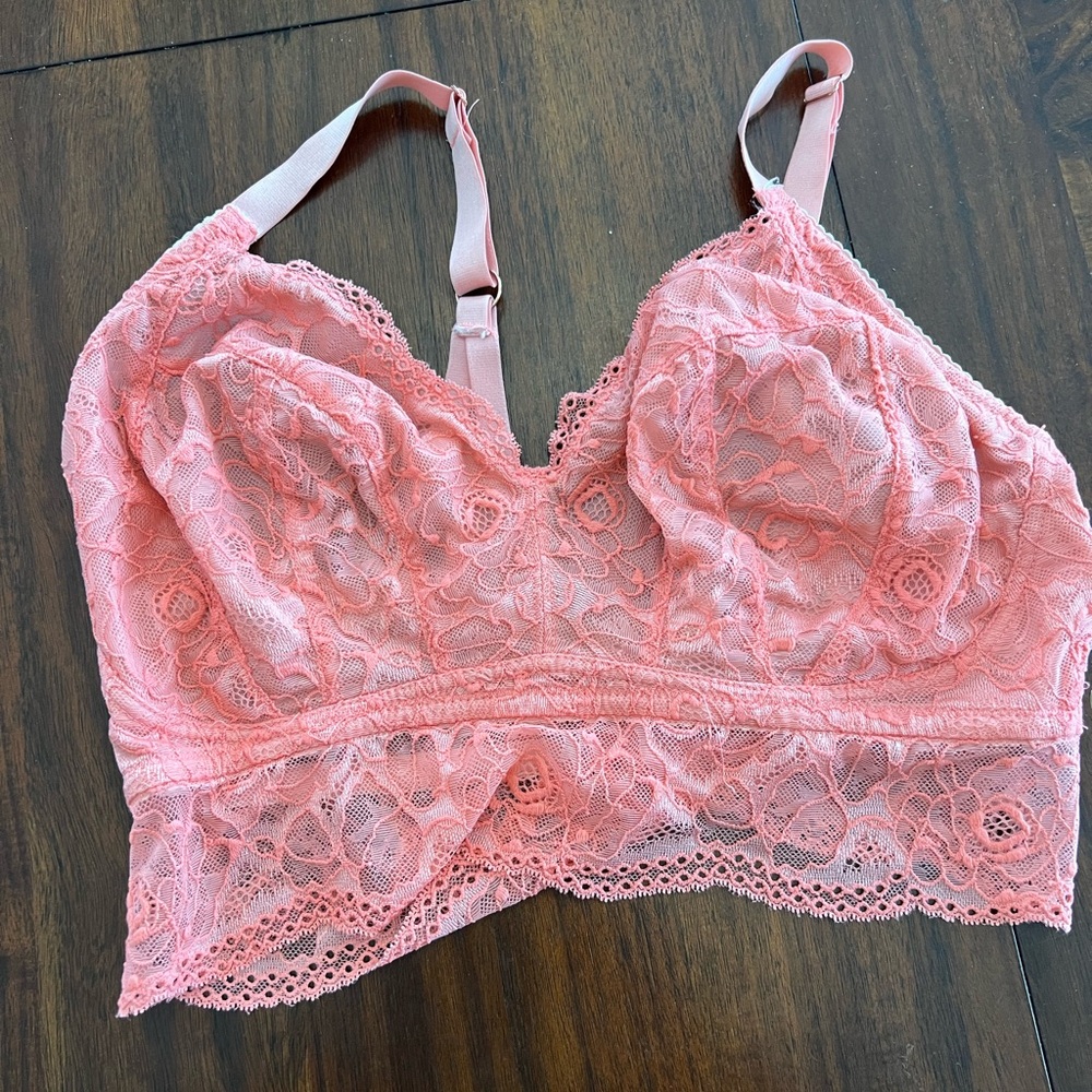 Peach bralette